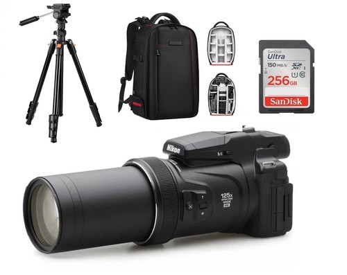 Nikon p1100 bundle treppiede - nikon,